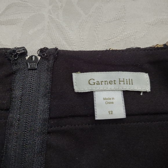 2 piece Gold sequins floral embroidered top + pencil skirt co-ords - Picture 10 of 14